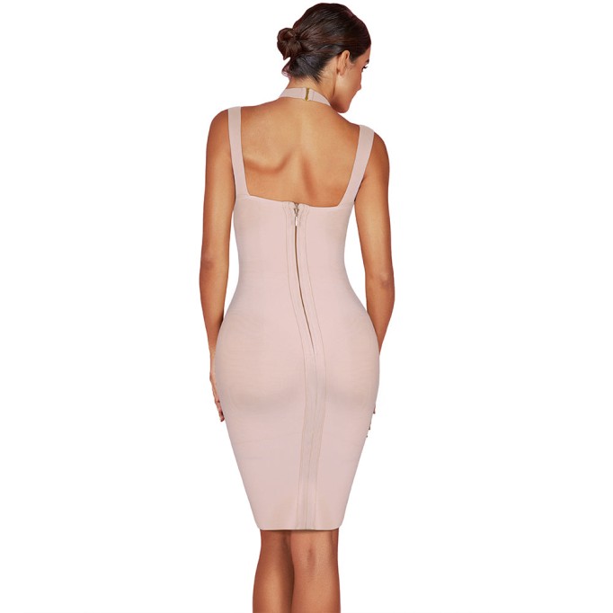 Backless Sleeveless Bandage Dress PPHB720