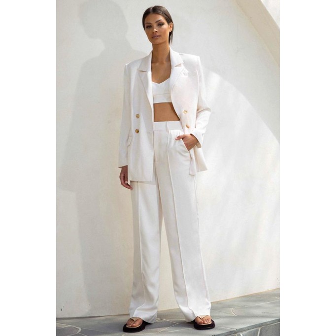 Double Breasted Blazer&Pants Suit