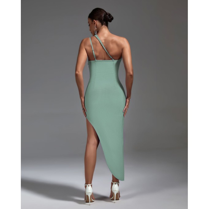 One Shoulder Odyssey Bandage Dress